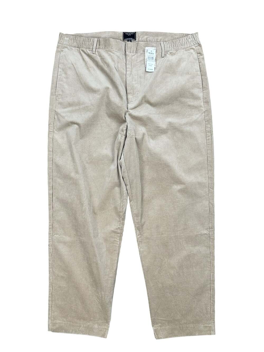 Todd Snyder Corduroy Side Elastic Trouser Pants Desert Beige NWT — Size 2XL
